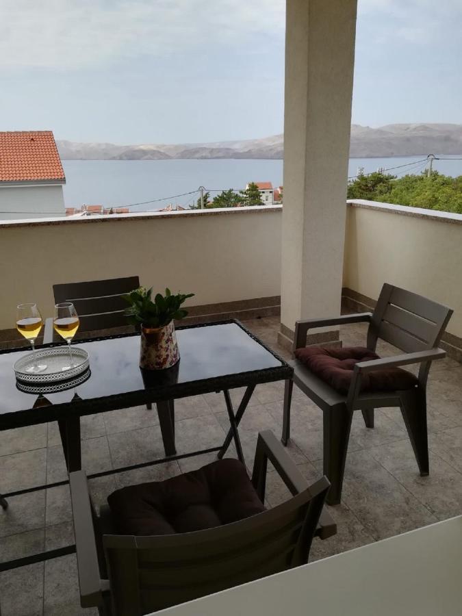 Apartment Villa Bijele Stijene Karlobag Eksteriør bilde